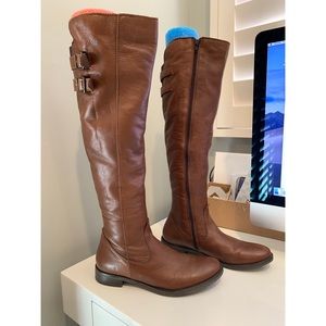 Aldo Leather Riding Boots